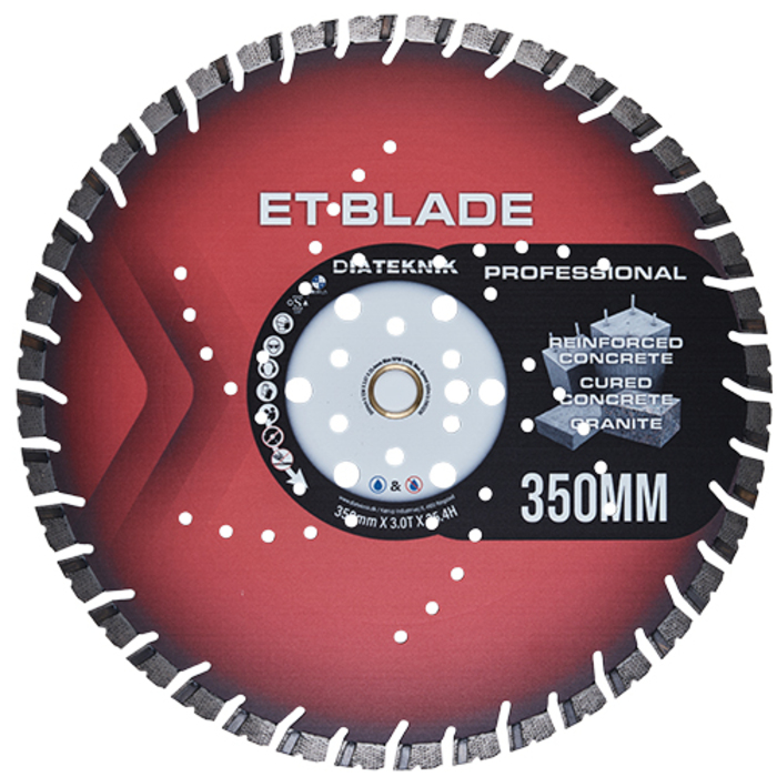 ET diamantklinge ø350